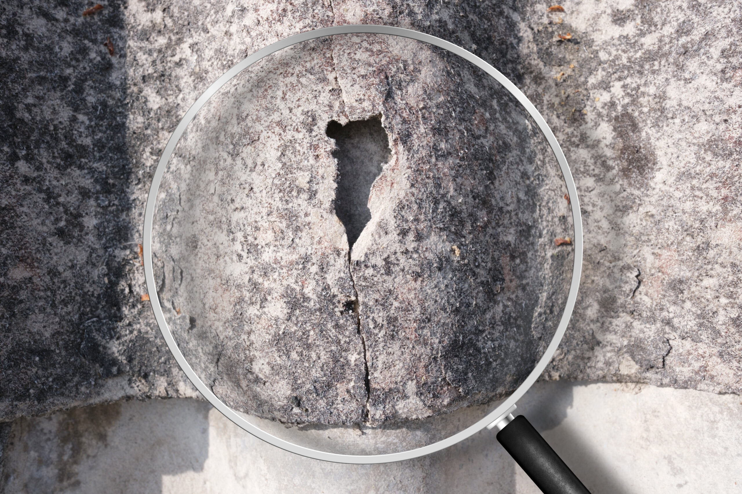 asbestos-roof-asbestos-dust-environment-health-problems-view-through-magnifying-glass
